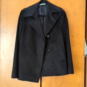 Reed krakoff black wool coat